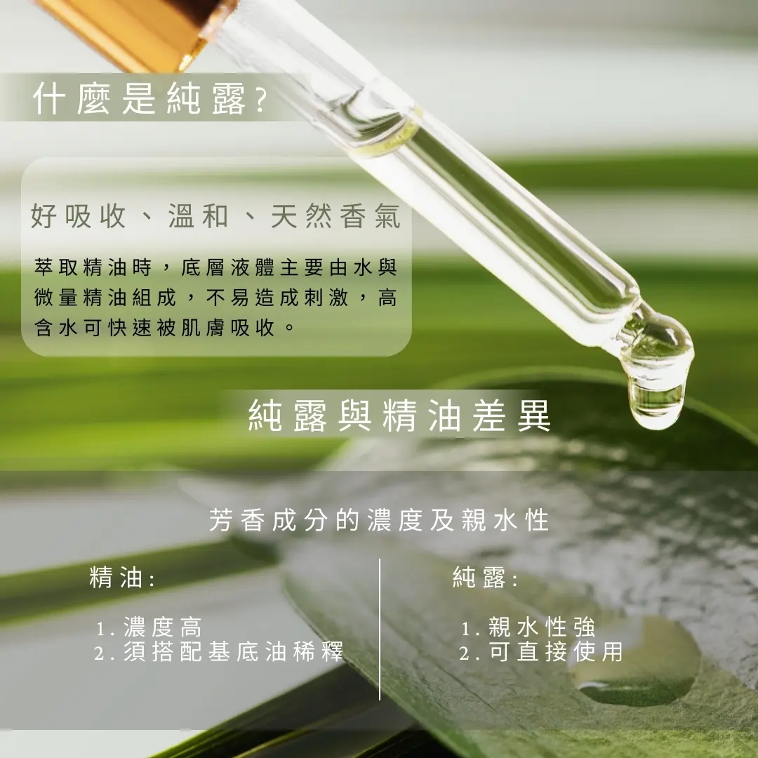 什麼是純露(差異)